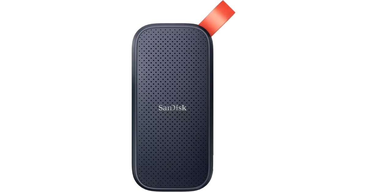 SanDisk Portable SSD 1 TB, Externe SSD(anthrazit, USB-C 3.2 Gen 2 (10 Gbit/s))