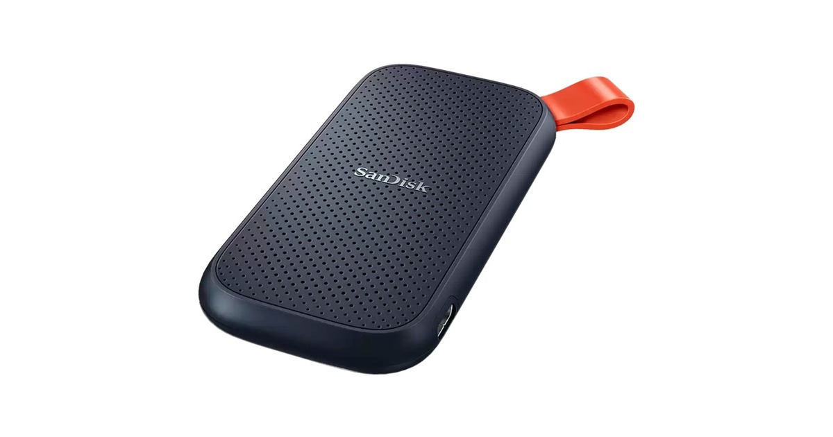 SanDisk Portable SSD 1 TB, Externe SSD(anthrazit, USB-C 3.2 Gen 2 (10 Gbit/s))