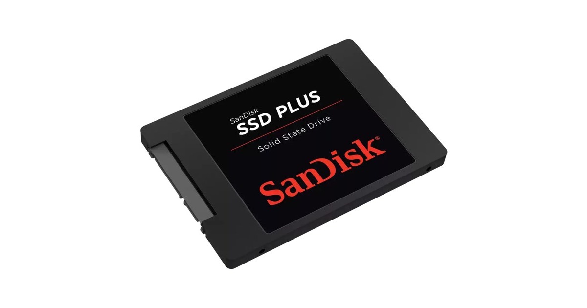 SanDisk SSD Plus 1 TB(SATA 6 Gb/s, 2,5")