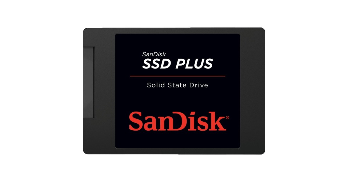 SanDisk SSD Plus 240 GB(SATA 6 Gb/s, 2,5")