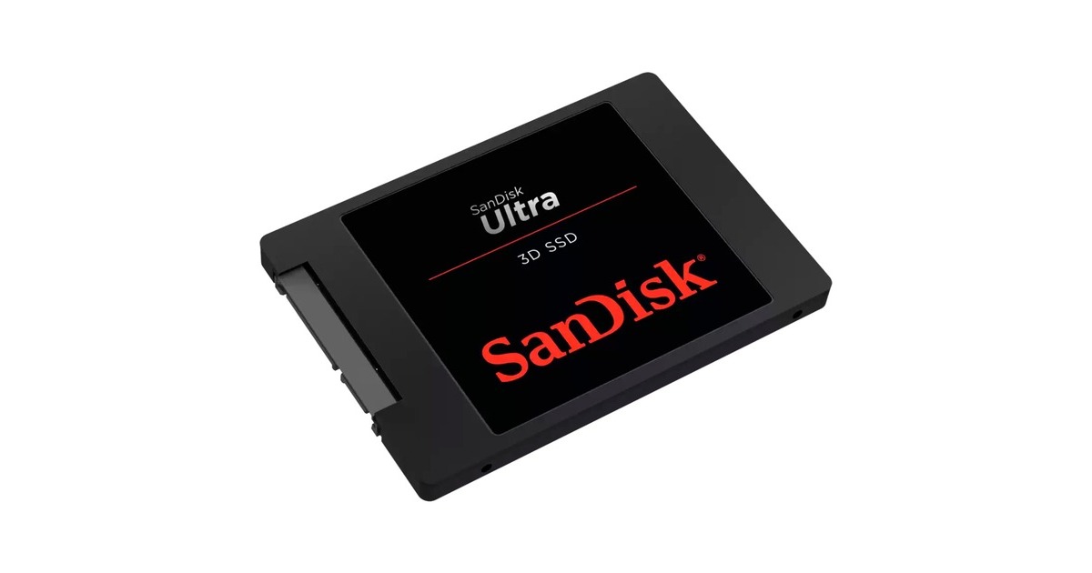 SanDisk Ultra 3D 500 GB, SSD(schwarz, SATA 6 Gb/s, 2,5")