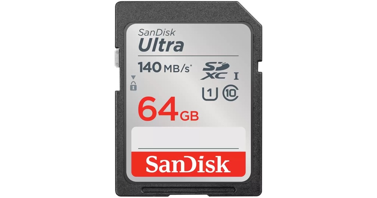 SanDisk Ultra 64 GB SDXC, Speicherkarte(schwarz, UHS-I U1, Class 10) SanDisk Ultra 64 GB SDXC, Speicherkarte(schwarz, UHS-I U1, Class 10)