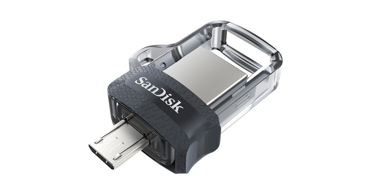 SanDisk Ultra Dual USB Laufwerk m3.0 128 GB, USB-Stick(USB-A 3.2 Gen 1)