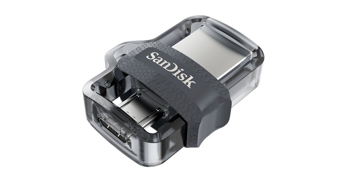 SanDisk Ultra Dual USB Laufwerk m3.0 128 GB, USB-Stick(USB-A 3.2 Gen 1)