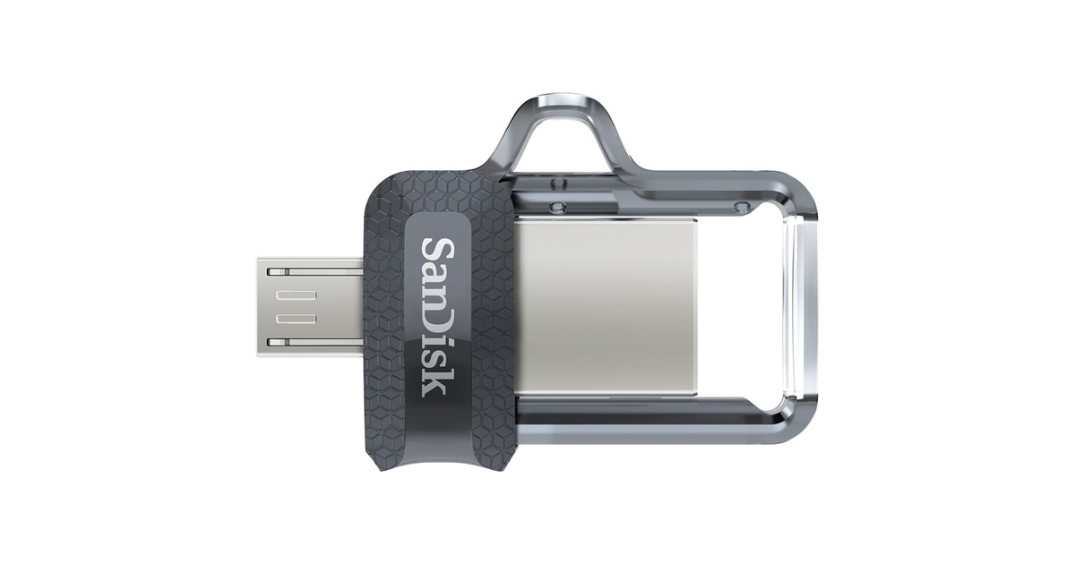 SanDisk Ultra Dual USB Laufwerk m3.0 64 GB, USB-Stick