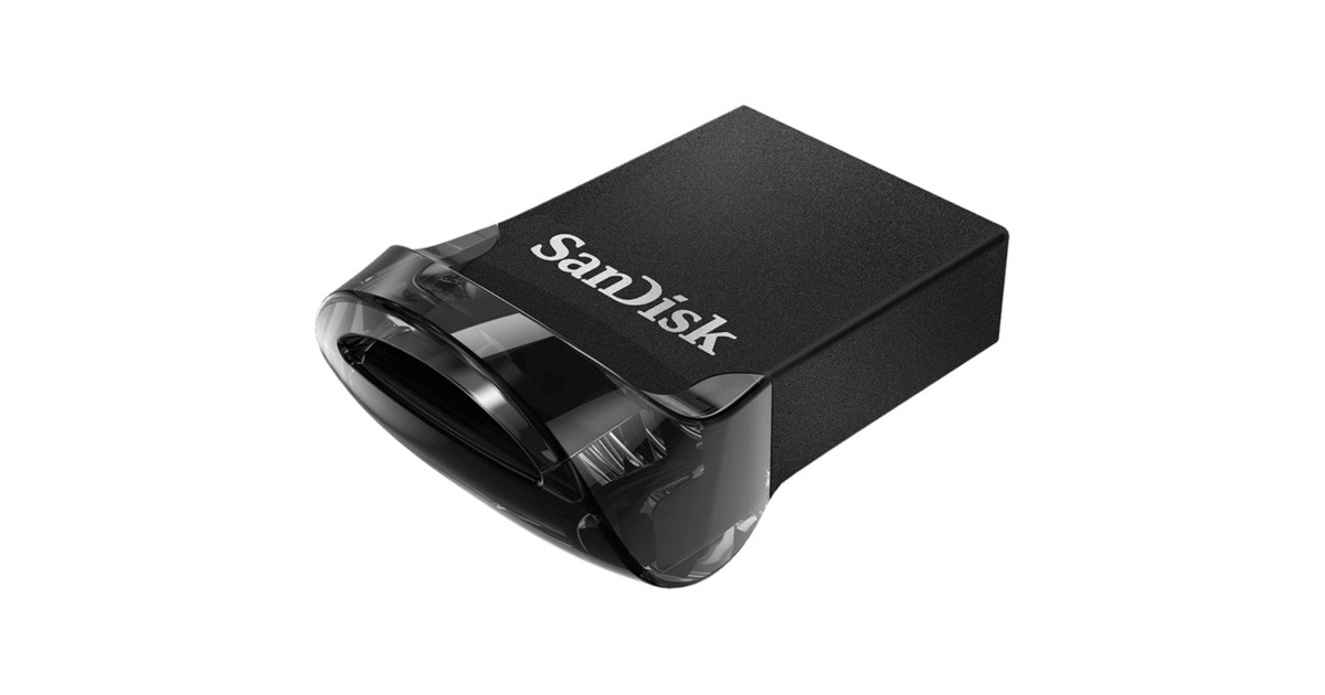 SanDisk Ultra Fit 512 GB, USB-Stick(schwarz, USB-A 3.2 (5 Gbit/s))