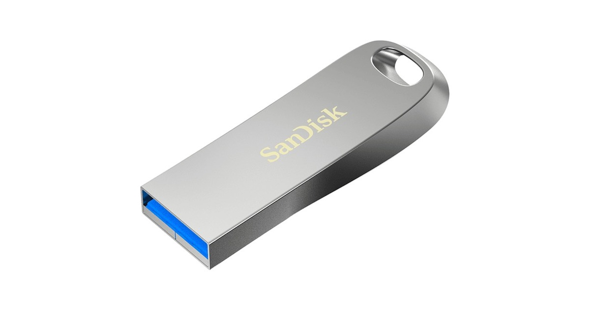 SanDisk Ultra Luxe 512 GB, USB-Stick(silber, USB-A 3.2 Gen 1)