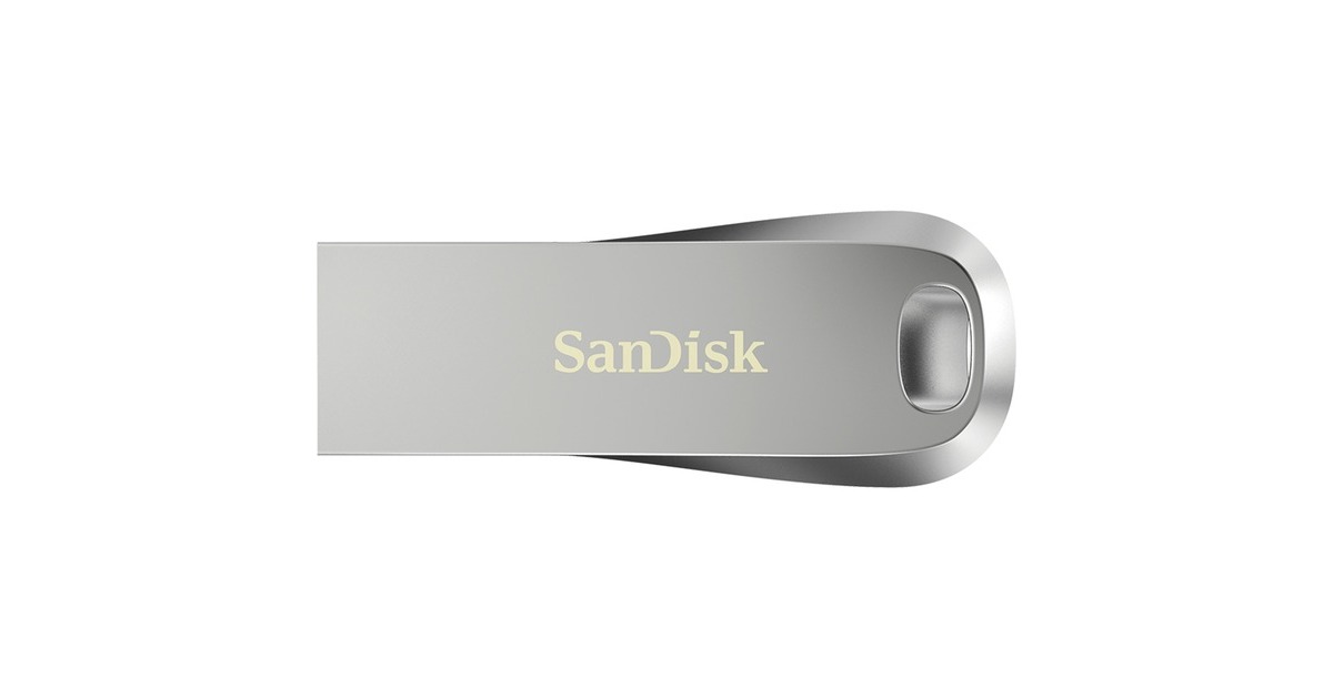 SanDisk Ultra Luxe 64 GB, USB-Stick(silber, USB-A 3.2 Gen 1)