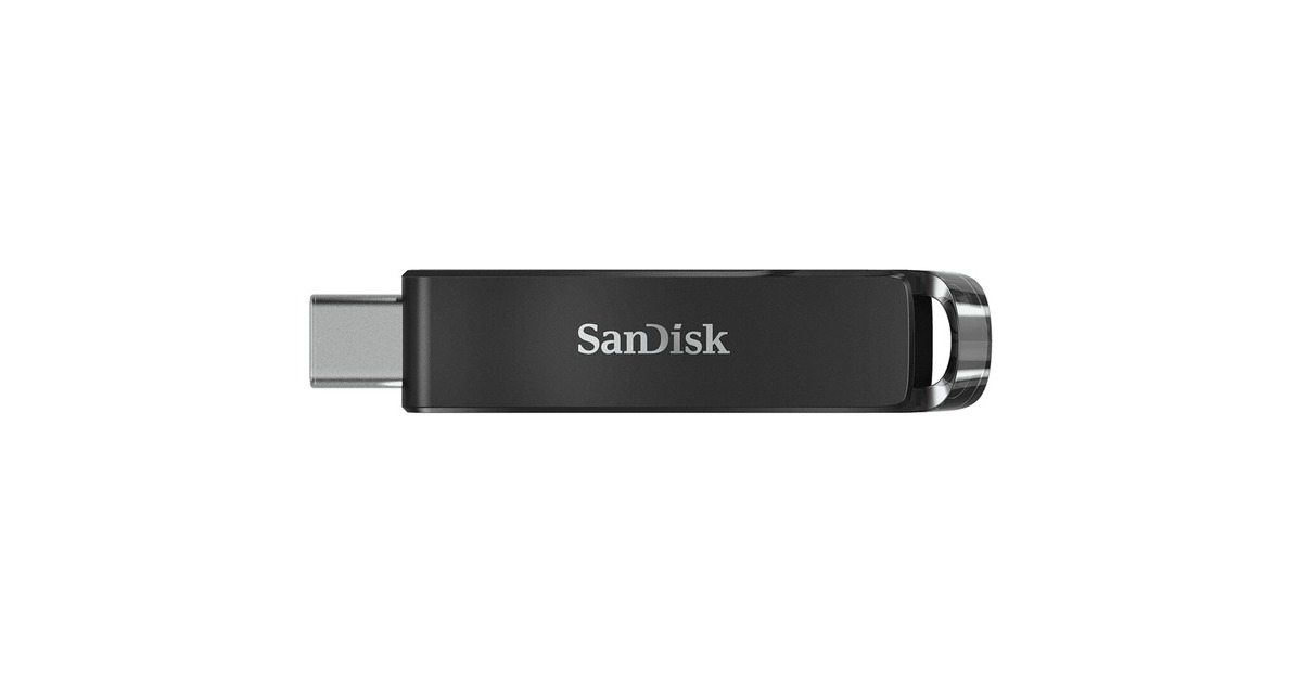 SanDisk Ultra USB Type-C 256 GB, USB-Stick(schwarz, USB-C 3.2 Gen1)