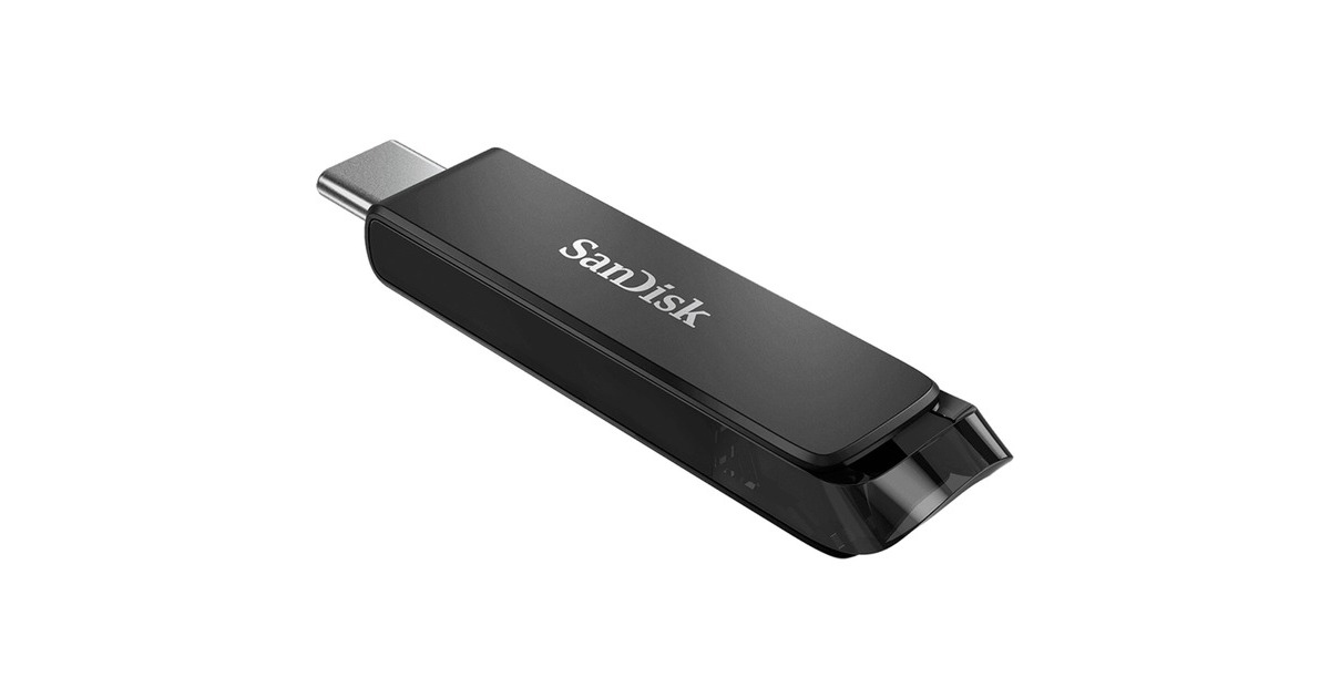 SanDisk Ultra USB Type-C 256 GB, USB-Stick(schwarz, USB-C 3.2 Gen1)