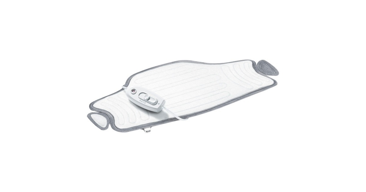 Sanitas Multifunktions-Heizkissen SHK 55 Easyfix(weiß/grau, 59 x 30 cm)