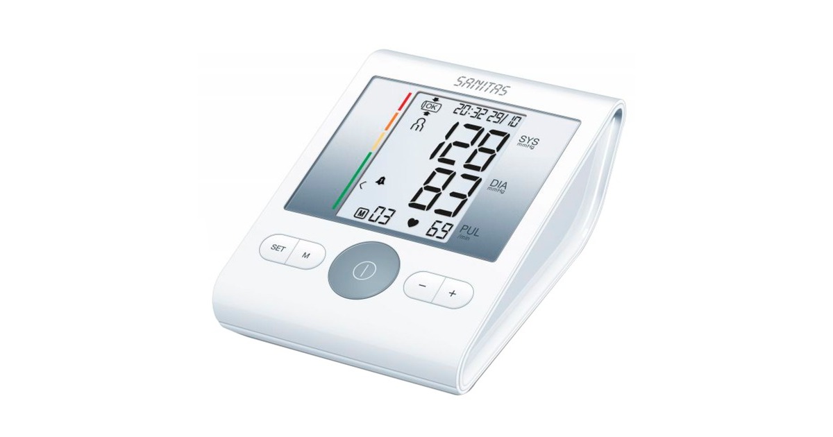 Sanitas SBM 22, Blutdruckmessgerät(weiß/grau)