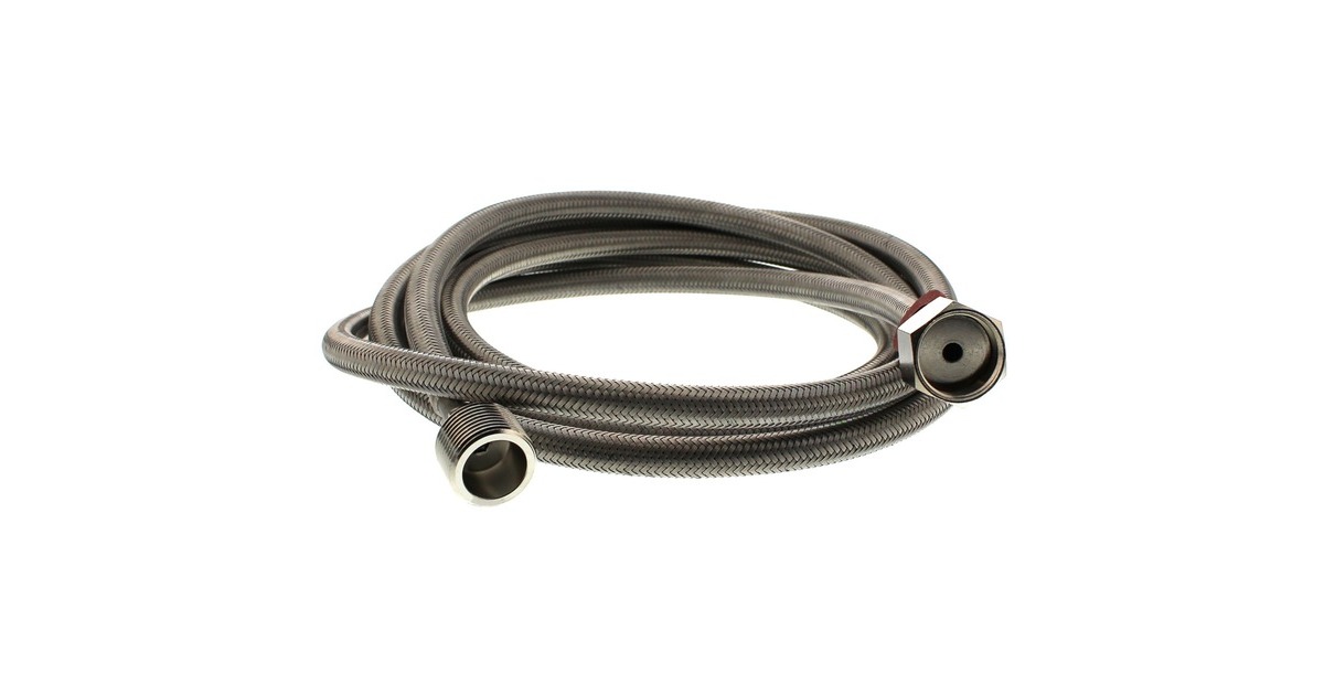 Scanpart Wasserhahnverlängerung KTW-A, Schlauch(edelstahl, 3 Meter)