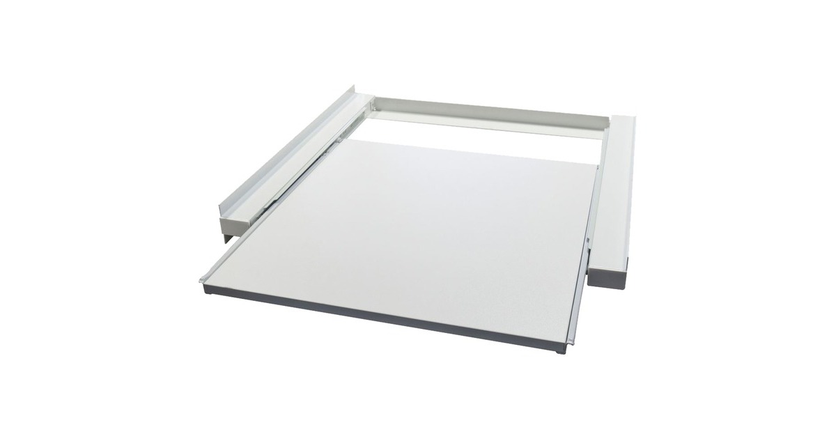 Scanpart Zwischenbaurahmen mit Arbeitsplatte, Verbindung(weiß, Max. 20 kg)