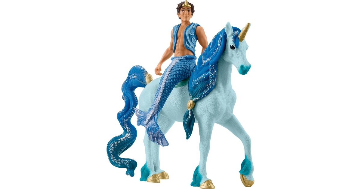 Schleich Bayala Aryon auf Einhorn, Spielfigur