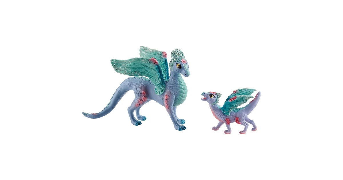 Schleich Bayala Blütendrache und Baby, Spielfigur