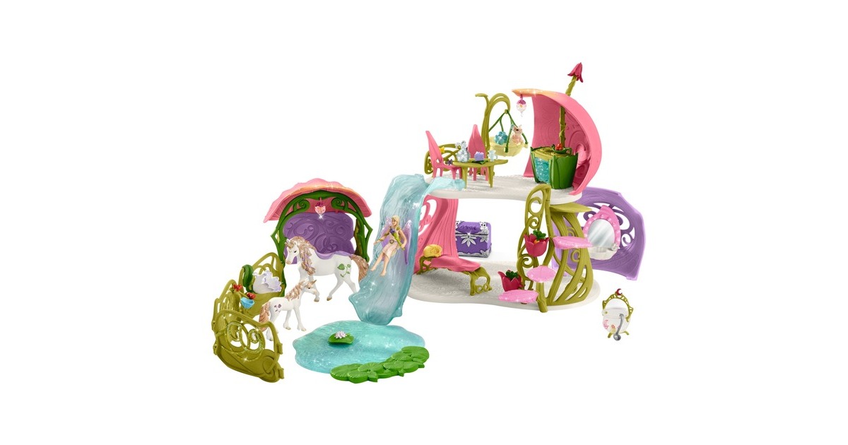 Schleich Bayala Glitzerndes Blütenhaus, Spielfigur