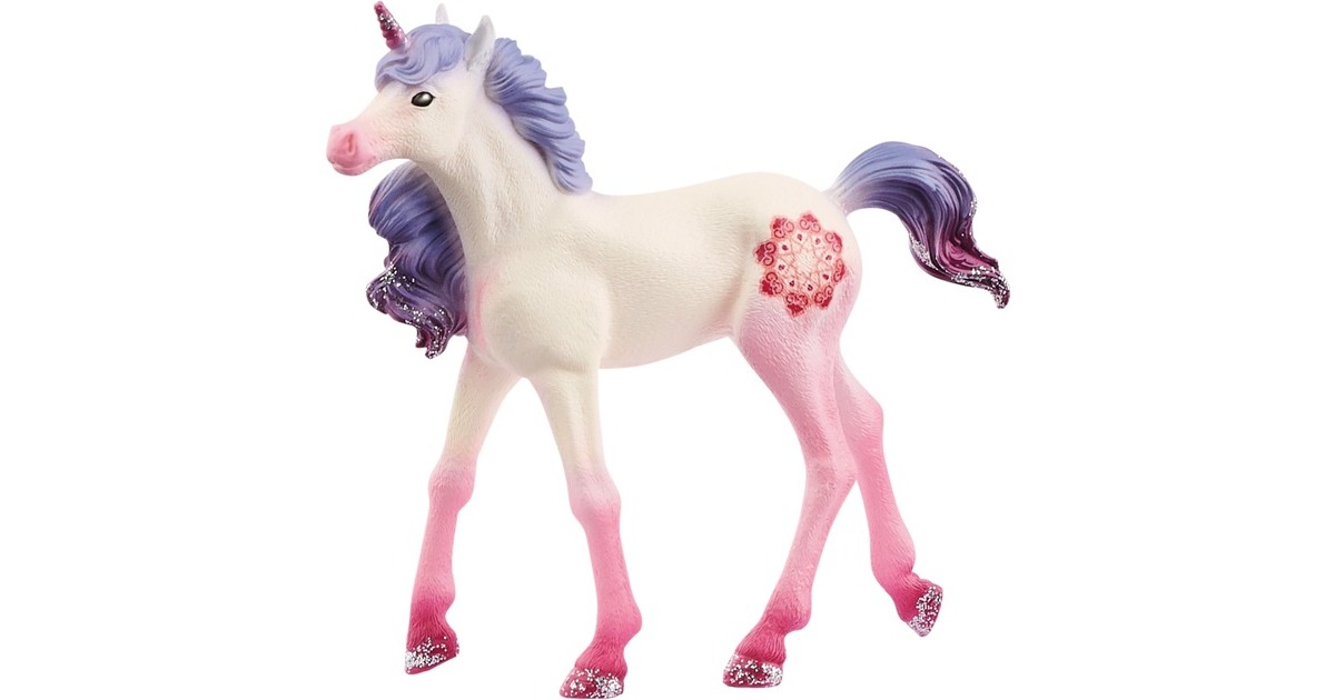 Schleich Bayala Mandala Einhorn Fohlen, Spielfigur