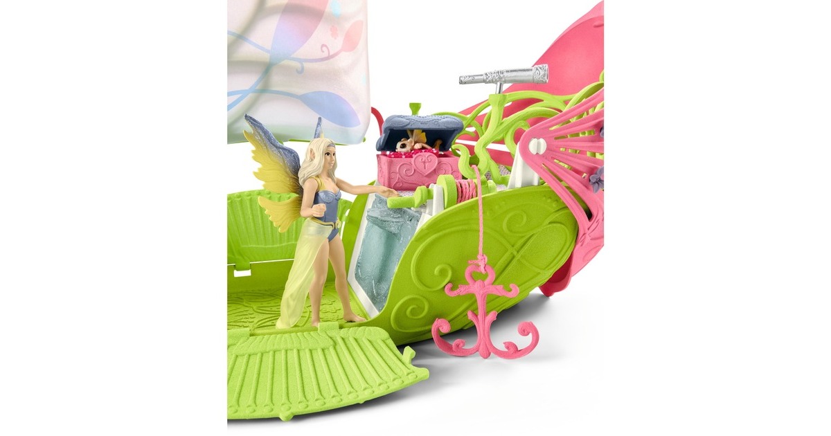 Schleich Bayala Seras magisches Blütenboot, Spielfigur