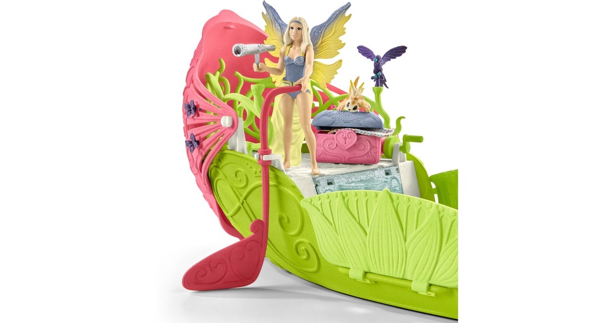 Schleich Bayala Seras magisches Blütenboot, Spielfigur