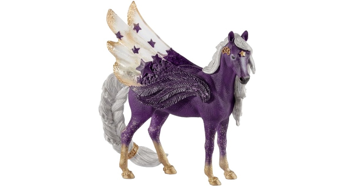 Schleich Bayala Sternen-Pegasus, Stute, Spielfigur