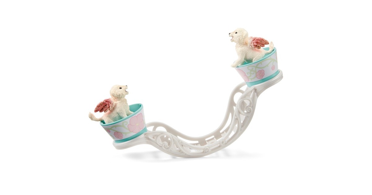 Schleich Bayala Training für geflügelte Babylöwen, Spielfigur