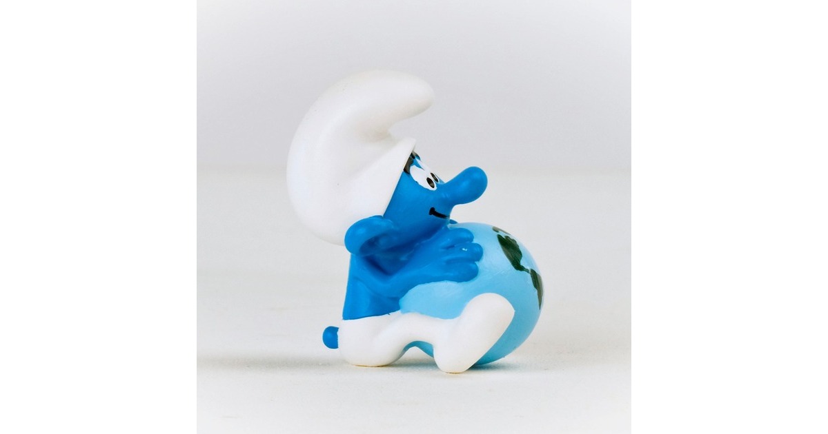 Schleich Die Schlümpfe Nachhaltigkeits Schlumpf, Spielfigur