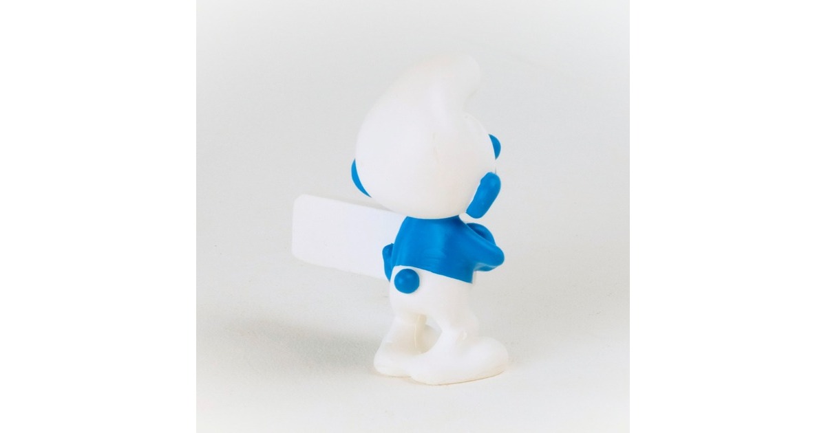 Schleich Die Schlümpfe Schlumpf Smurfin Schild, Spielfigur