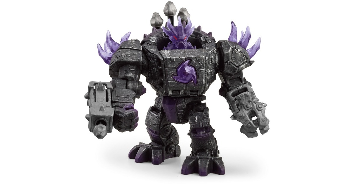 Schleich Eldrador Creatures Schatten Master-Roboter mit Mini Creature, Spielfigur