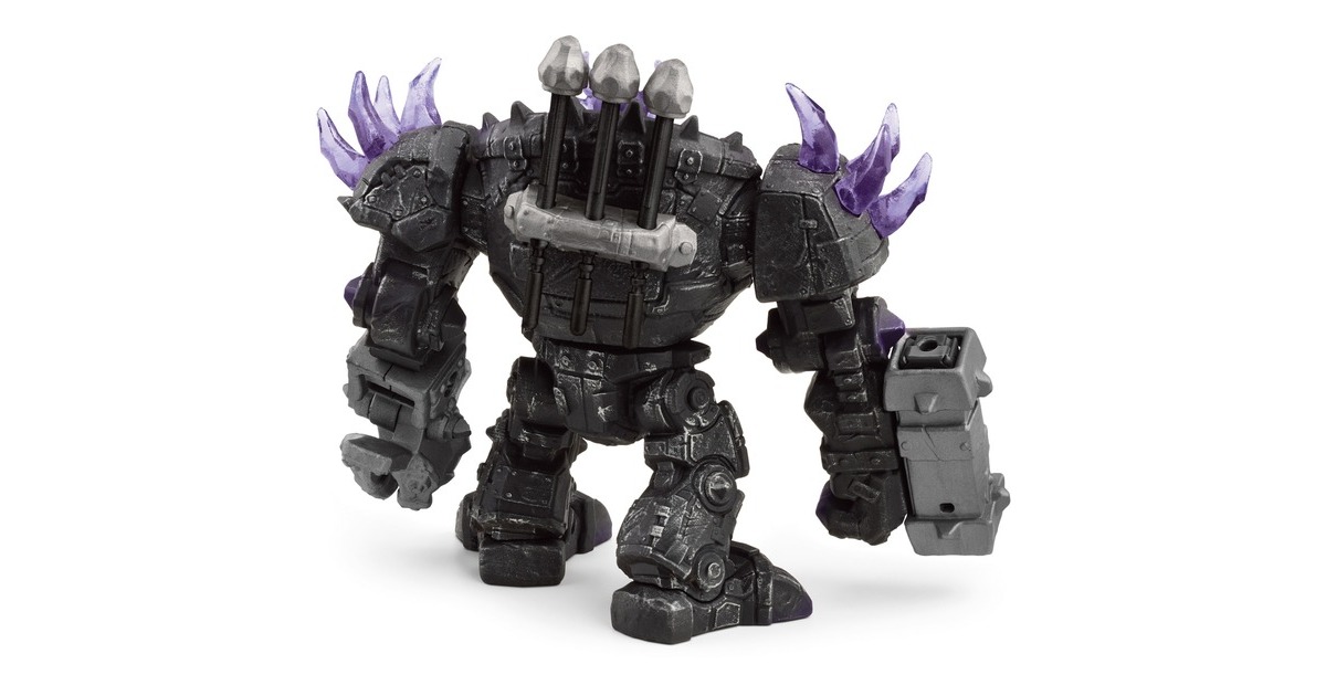 Schleich Eldrador Creatures Schatten Master-Roboter mit Mini Creature, Spielfigur
