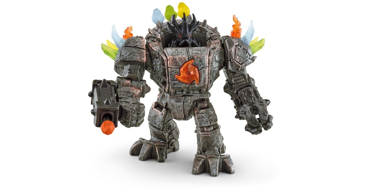 Schleich Eldrador Master-Roboter mit Mini-Creature, Spielfigur