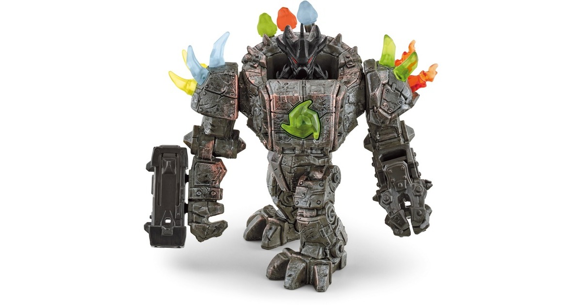 Schleich Eldrador Master-Roboter mit Mini-Creature, Spielfigur