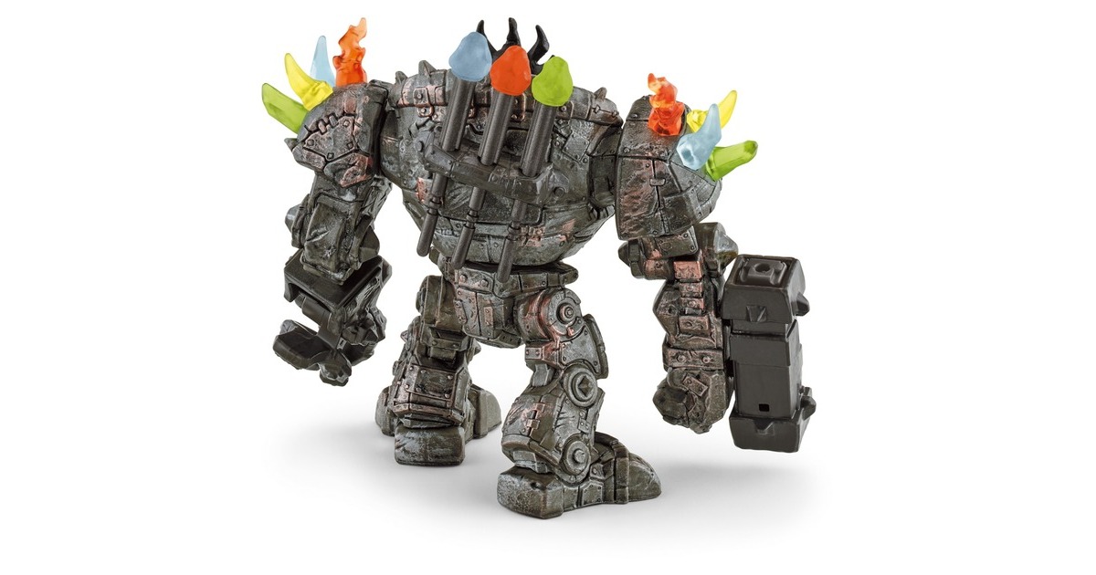 Schleich Eldrador Master-Roboter mit Mini-Creature, Spielfigur