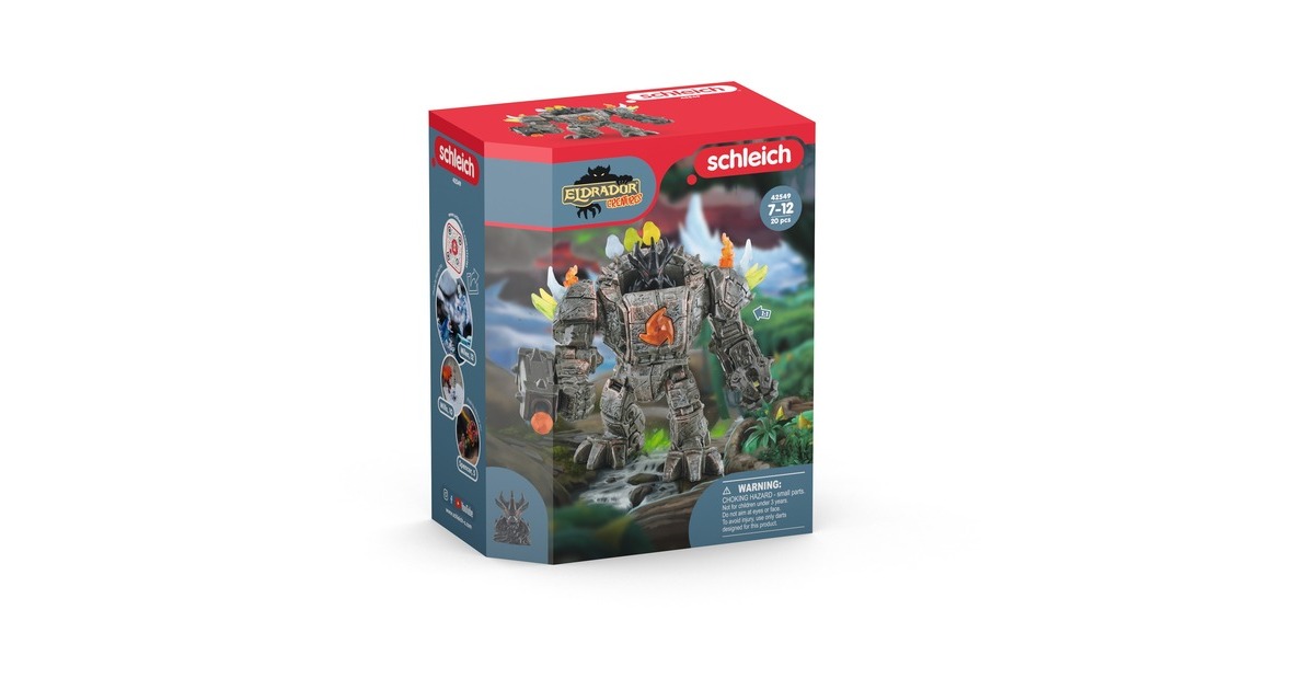 Schleich Eldrador Master-Roboter mit Mini-Creature, Spielfigur