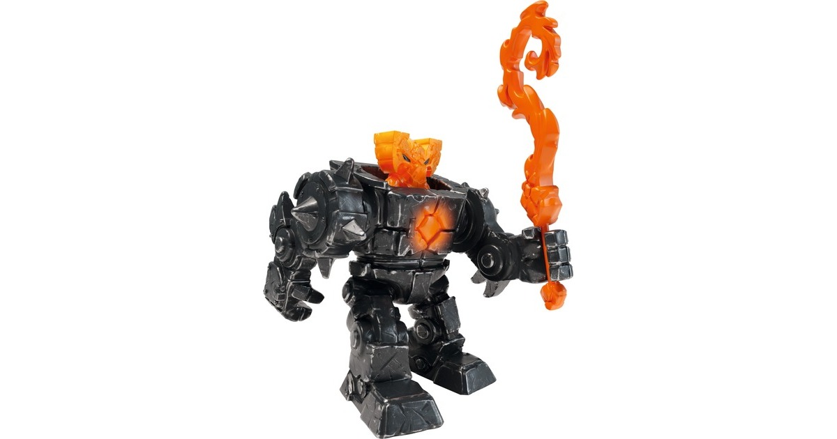 Schleich Eldrador Mini Creatures Schatten-Lava-Roboter, Spielfigur