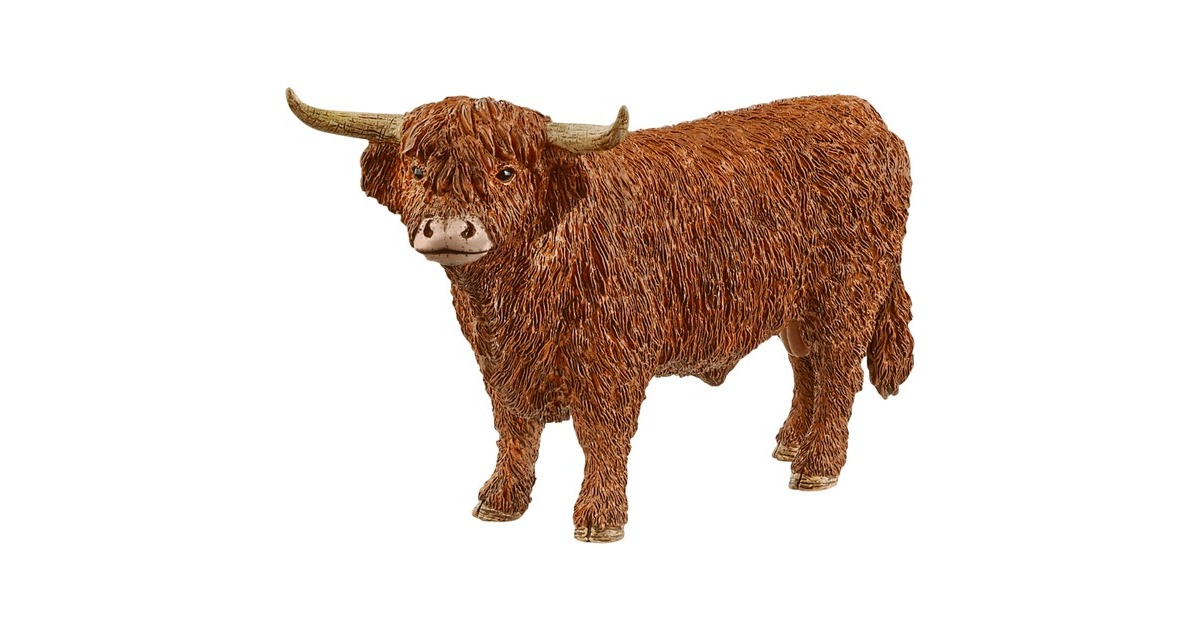 Schleich Farm World Hochland Bulle, Spielfigur