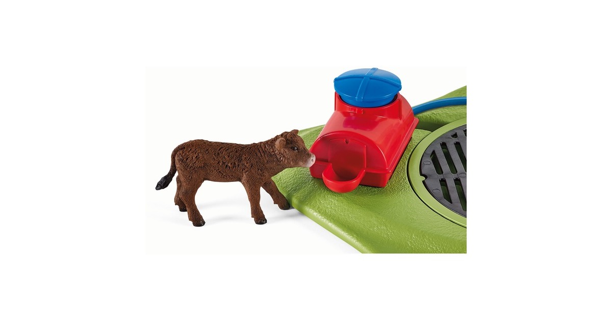 Schleich Farm World Kuh Waschstation, Spielfigur