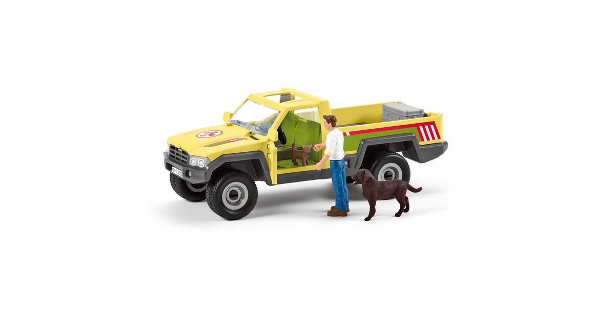 Schleich Farm World Tierarztbesuch auf dem Bauernhof, Spielfigur