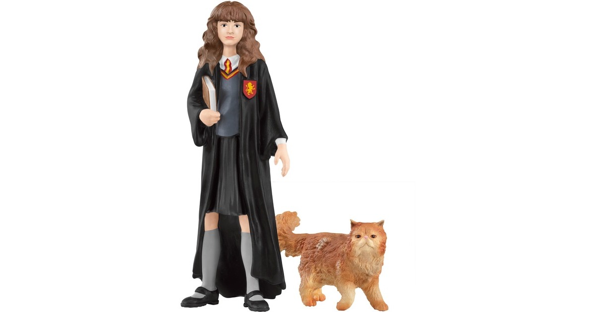 Schleich Harry Potter Hermine und Krummbein, Spielfigur