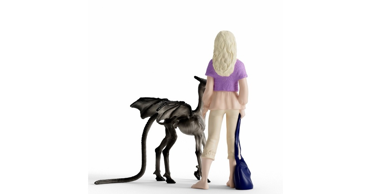 Schleich Harry Potter Luna & Baby Thestral, Spielfigur