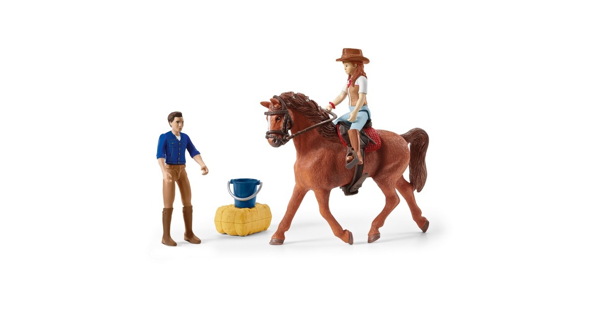 Schleich Horse Club Abenteuer mit Auto und Pferdeanhänger, Spielfahrzeug