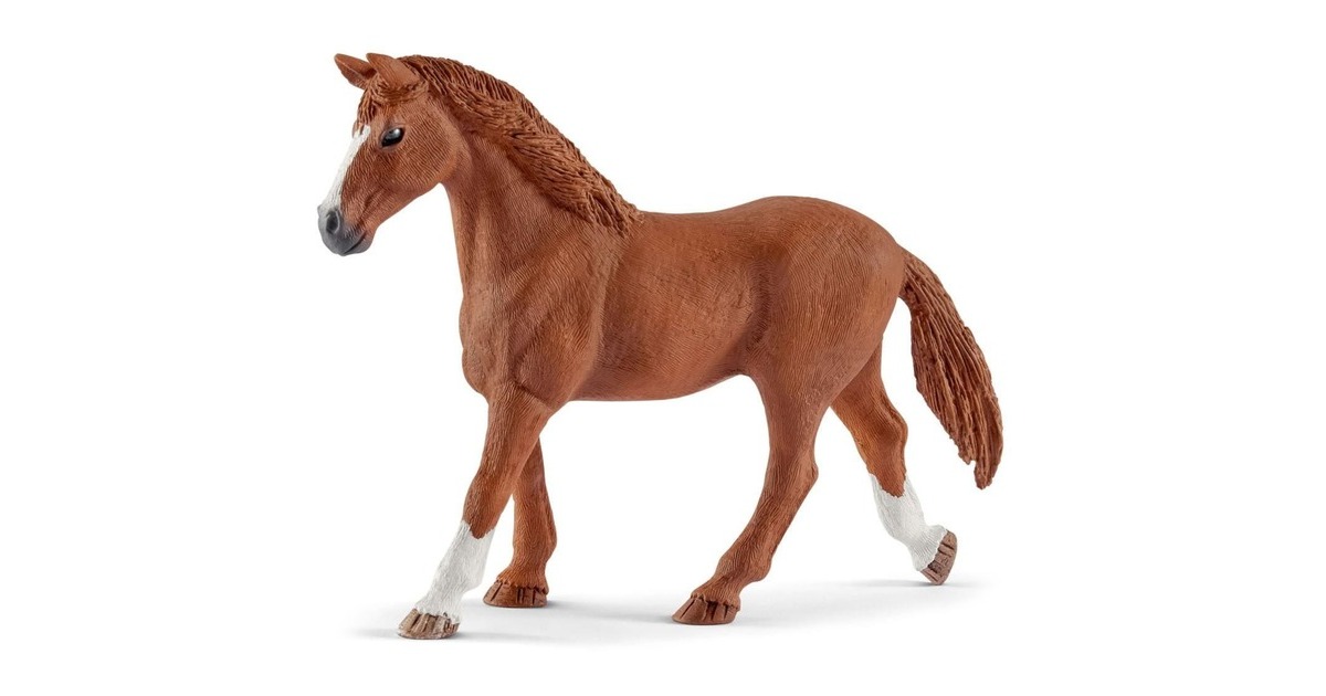 Schleich Horse Club Hannahs Gastpferde mit Hündin Ruby, Spielfigur