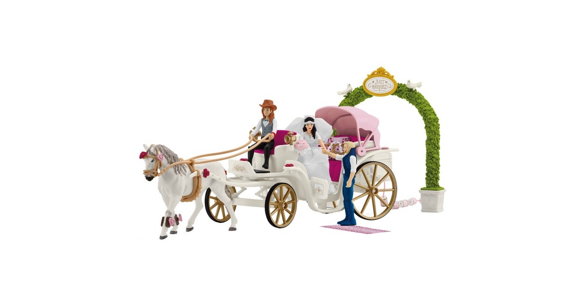 Schleich Horse Club Hochzeitskutsche, Spielfahrzeug
