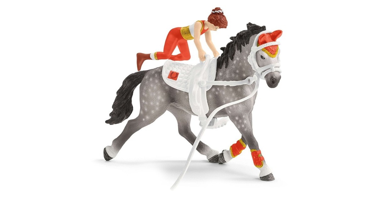 Schleich Horse Club Mias Voltigier-Reitset, Spielfigur