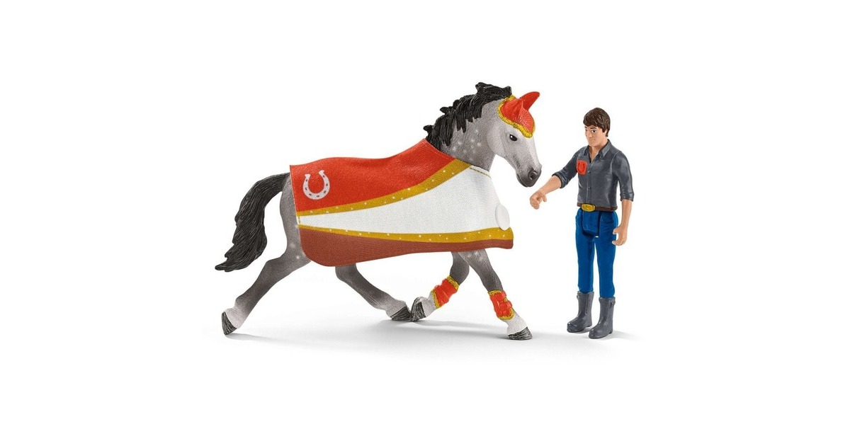 Schleich Horse Club Mias Voltigier-Reitset, Spielfigur