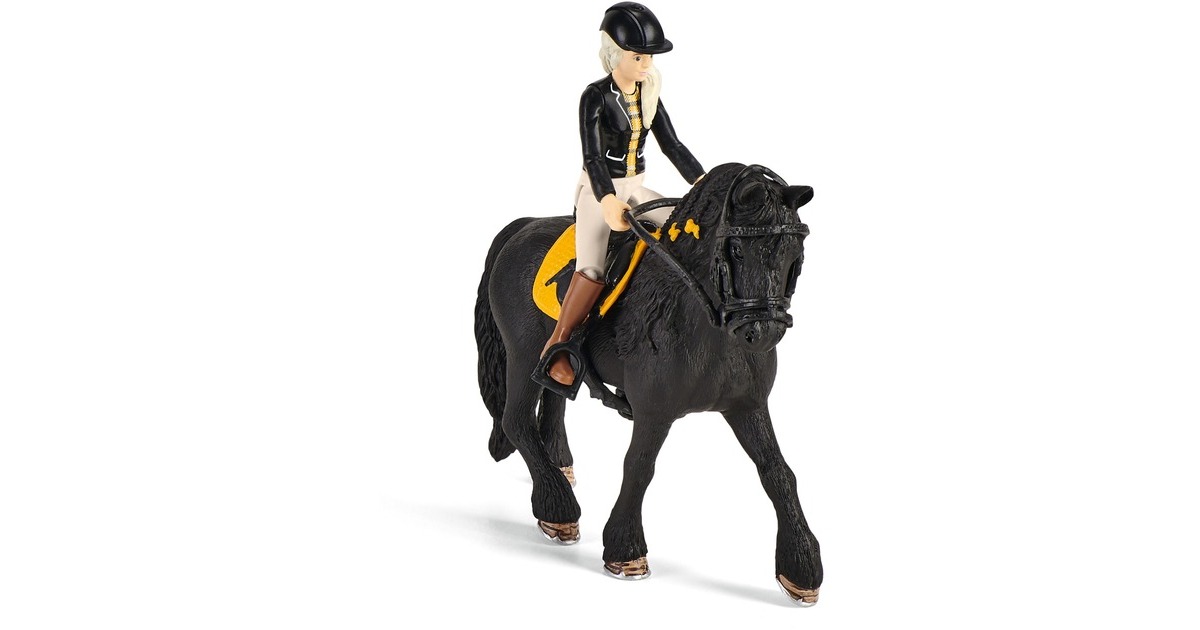 Schleich Horse Club Pferdebox mit Tori & Princess, Spielfigur
