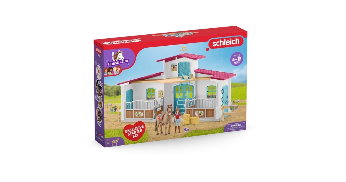 Schleich Horse Club Reiterhof Starter Set, Spielgebäude