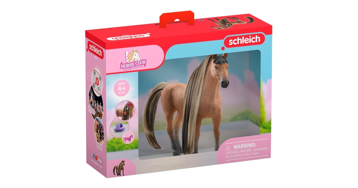 Schleich Horse Club Sofia's Beauties Beauty Horse Achal Tekkiner Hengst, Spielfigur