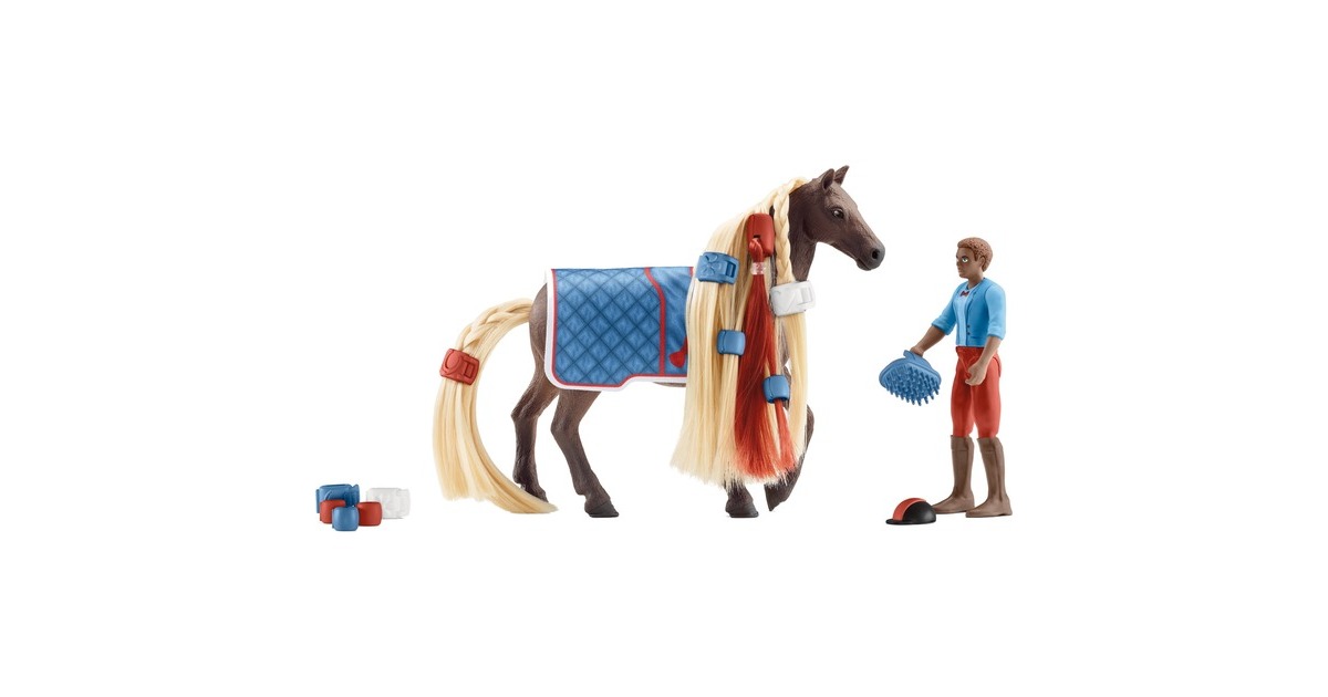 Schleich Horse Club Sofia's Beauties Leo & Rocky Starter Set, Spielfigur