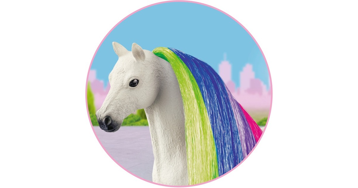 Schleich Horse Club Sofia's Beauties - Haare Beauty Horses regenbogen, Spielfigur